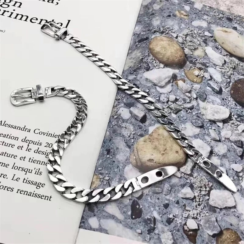 Belt Buckle Design Bracelet