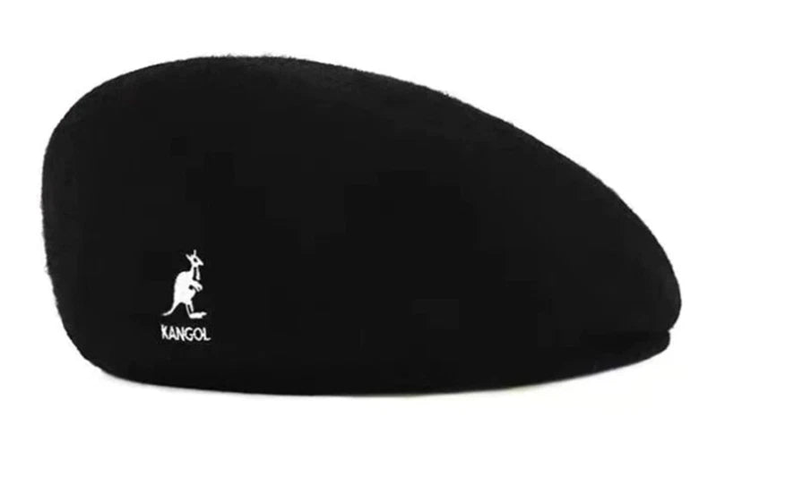 Kangol Woolen And Mesh Beret Artist Caps