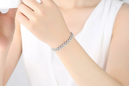 Single Row Rhinestone Bracelet KK Labib