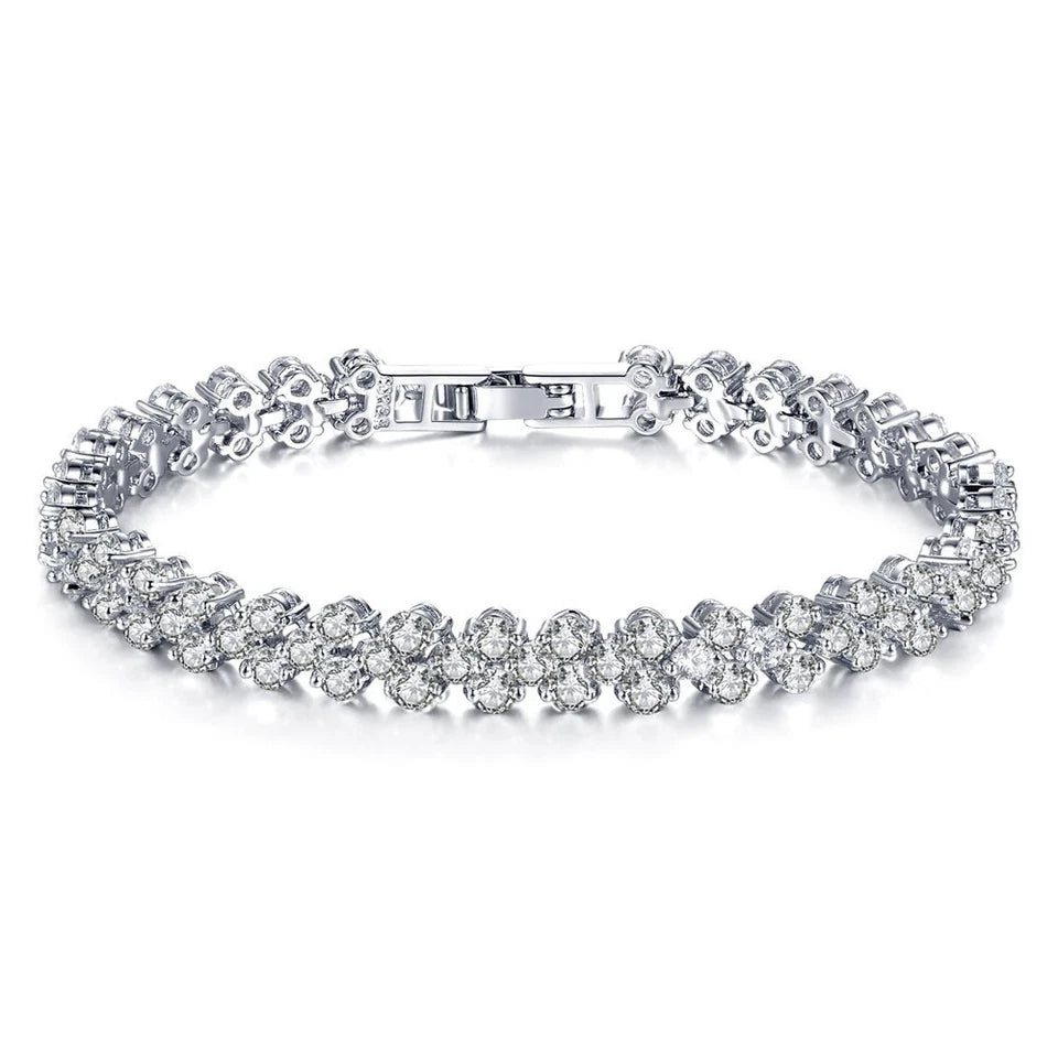 Single Row Rhinestone Bracelet KK Labib
