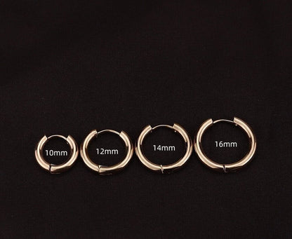 Surgical Stainless Steel Hoop Earring