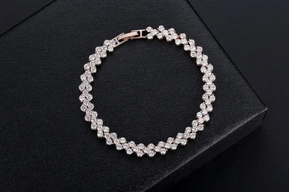 Single Row Rhinestone Bracelet KK Labib
