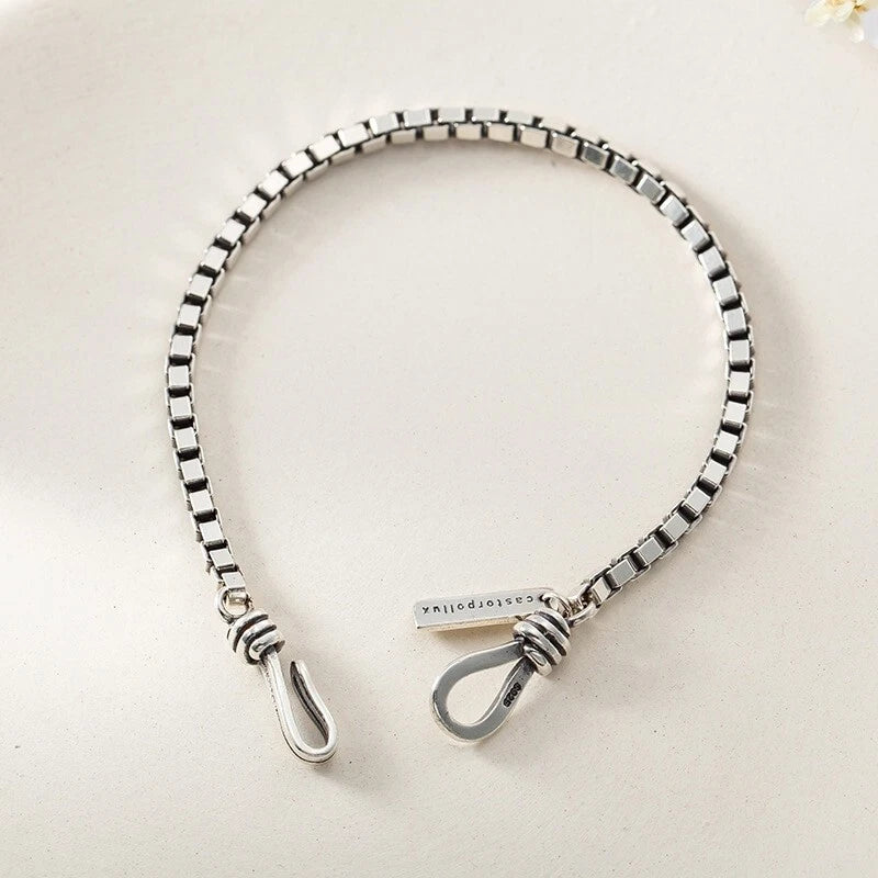 Charm Box Chain Bracelet
