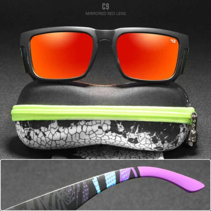 Spy Polarized Sunglasses Men Classic Square Unisex Ken Block With Original Box