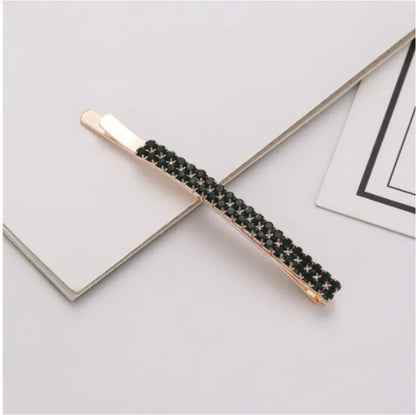 Color Clip Rhinestone Hairpin Crystal