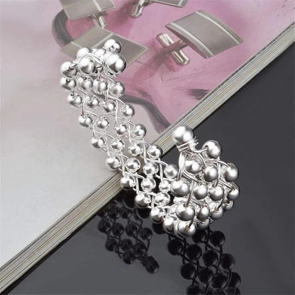 Grapes Bead women Party cuff bangle bracelet