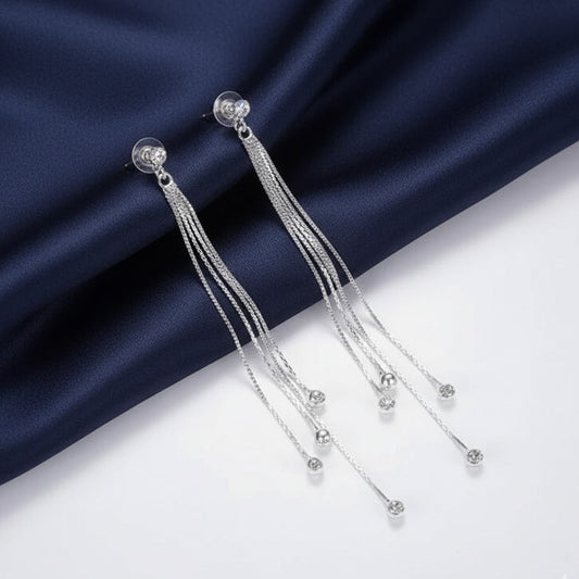 Long Tassel Earrings