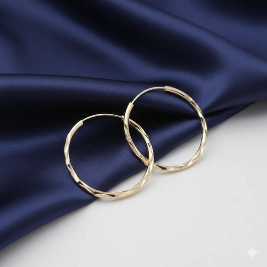 Stainless Steel Hoop Earrings