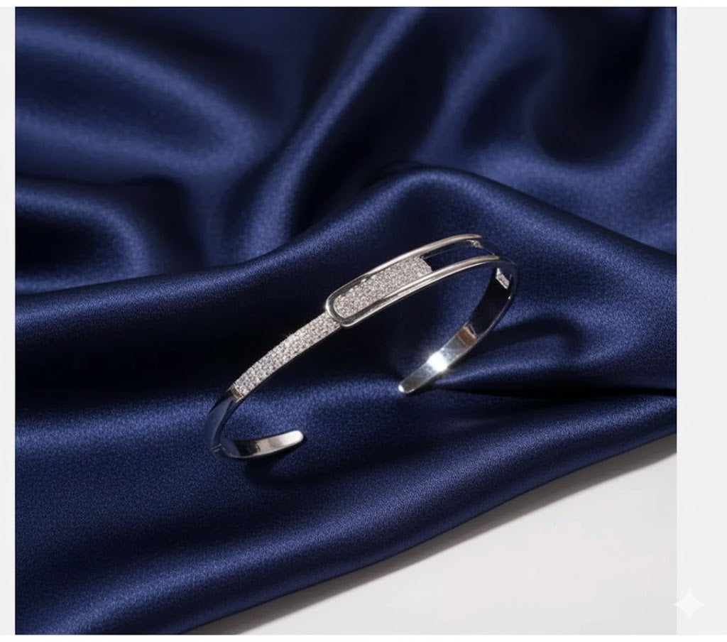 Gypsophila Cuff Bracelet
