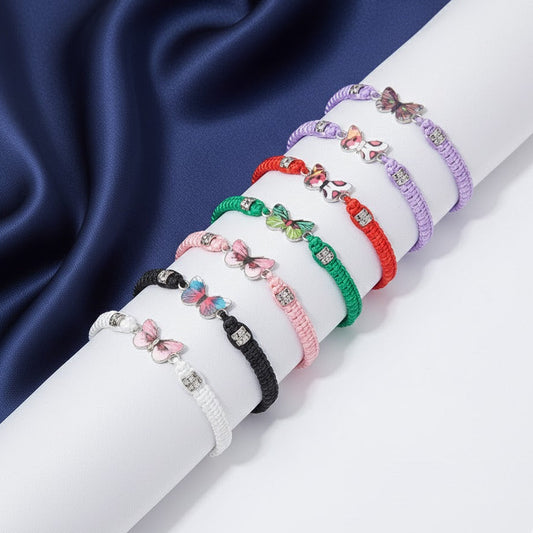 Hand Woven Butterfly Bracelet