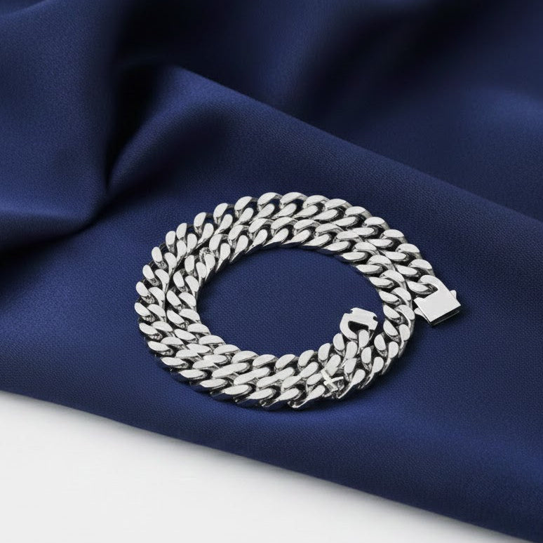 Solid Curb Link Chain