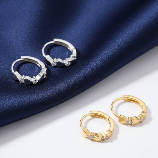 Ladies Slim Ear Studs Clip Magnetic Therapy Weight Loss Earrings Health Jewelry