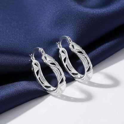 Vintage Hoop Earring