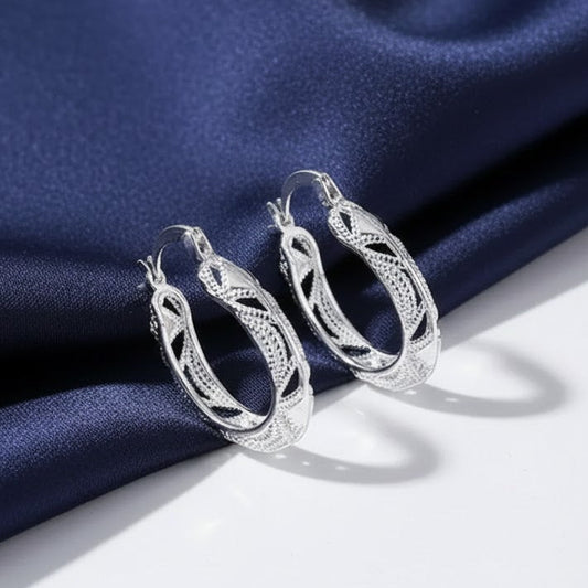 Vintage Hoop Earring