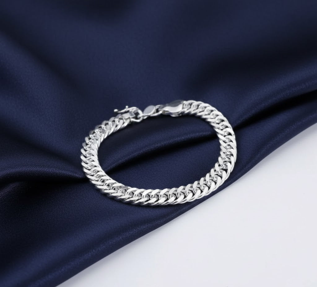 Geometric Noble Chain Bracelet