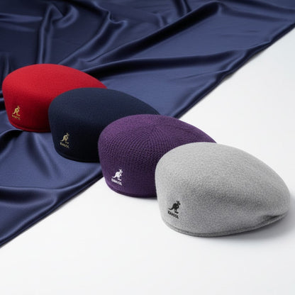 Kangooll Woolen Beret Hat Winter Wool Warm Flat Artist Caps Casual Men Women UK