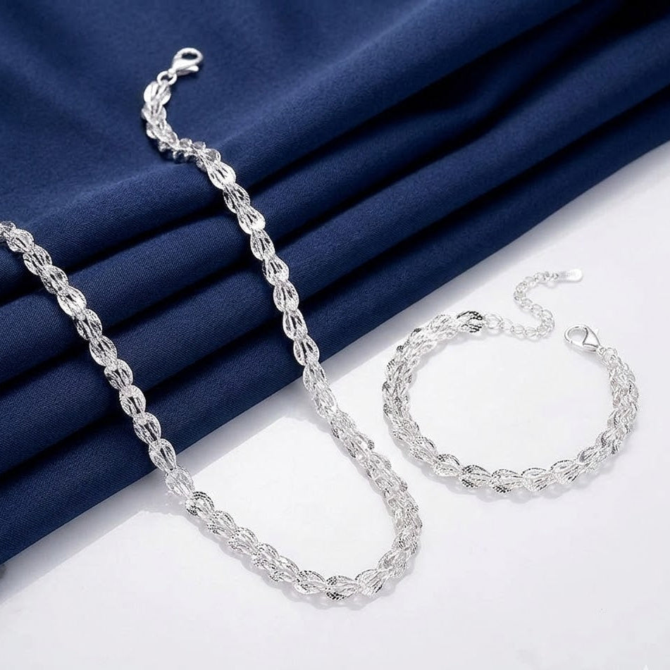 Italian Style Heavy Solid 925 Silver Sterling Chain - For Men, Women & Boys UK S