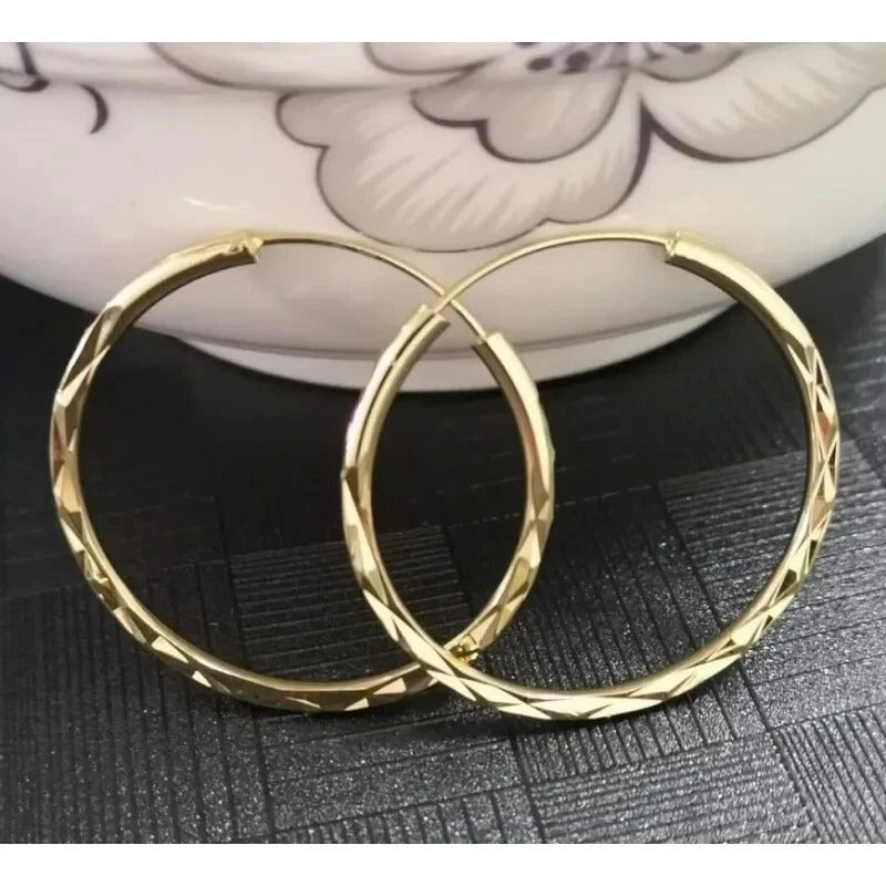 Stainless Steel Hoop Earrings