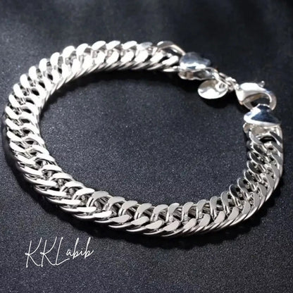 Geometric Noble Chain Bracelet